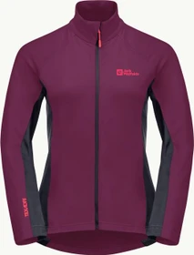 Jack Wolfskin Morobbia FZ Fahrradjacke wild berry (Damen)
