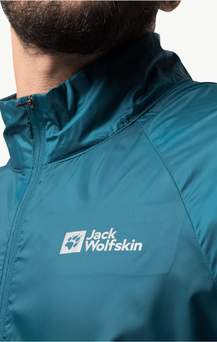 Jack Wolfskin Morobbia Wind Funktionsjacke blue daze (Herren)