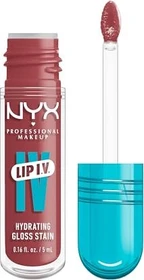 NYX Lip I.V. Hydrating Gloss Stain 17 petal pourin', 5ml