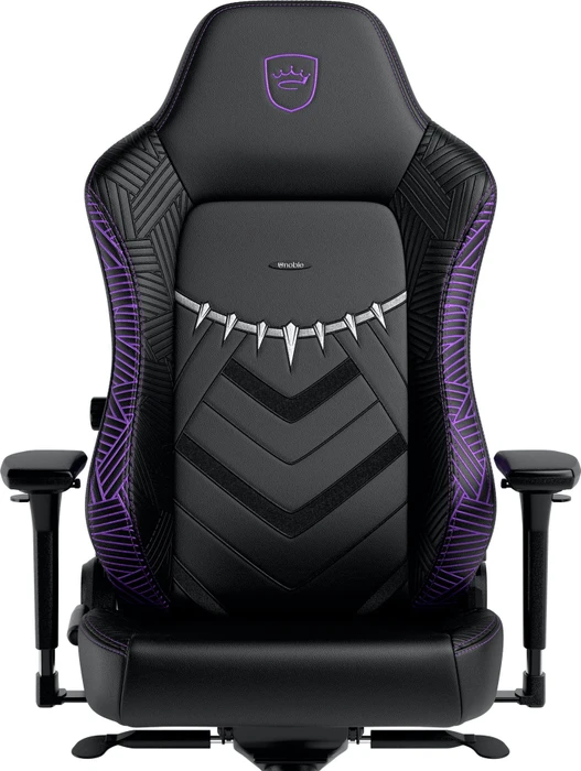 noblechairs Hero Black Panther Edition Gamingstuhl, schwarz/violett