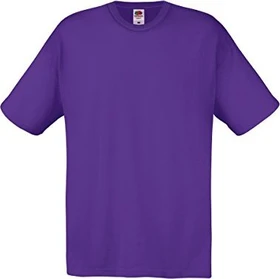 Fruit Of The Loom Original T-Shirt kurzarm purple