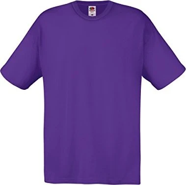 Fruit Of The Loom Original T-Shirt kurzarm purple