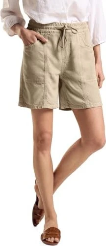 Street One Shorts Jeans safari beige wash (Damen)