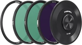Freewell 3er Pack Magnetischer Quick Swap CPL + UV + ND1000 Filter 77mm