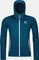 Ortovox Fleece Hoody Funktionsjacke petrol blue (Herren) Vorschaubild