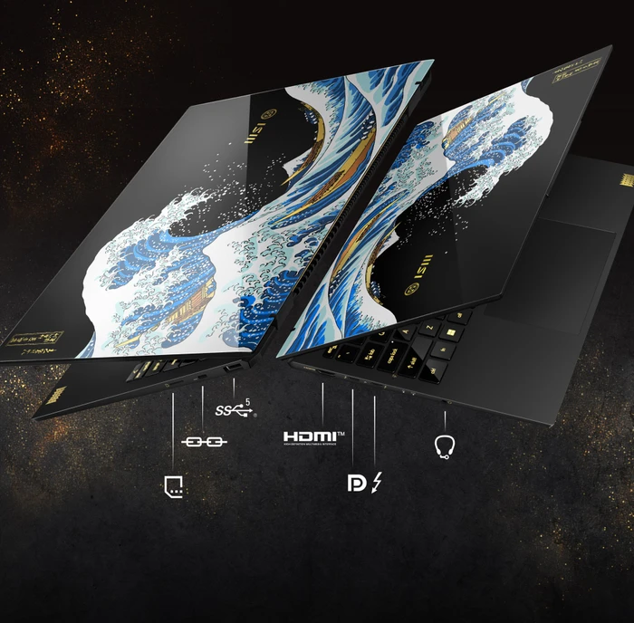 MSI Prestige 13 AI+ Ukiyoe Edition A2VMG-214, Stellar Gray, Core Ultra 9 288V, 32GB RAM, 2TB SSD, DE
