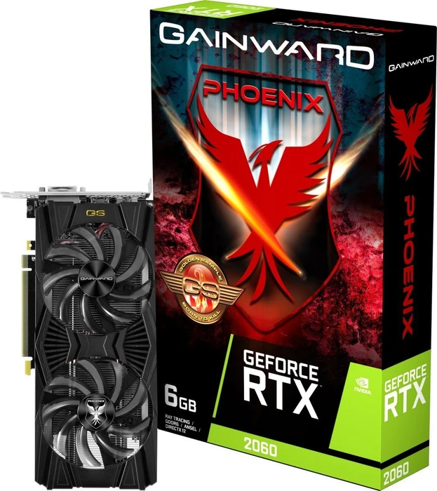 Gainward GeForce RTX 2060 Phoenix GS, 6GB GDDR6, DVI, HDMI, DP