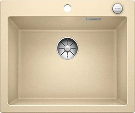 Blanco Pleon 6 InFino Becken mittig mit Ablauffernbedienung champagner