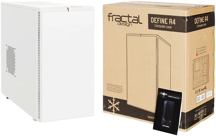 Fractal Design Define R4 Arctic White, schallgedämmt
