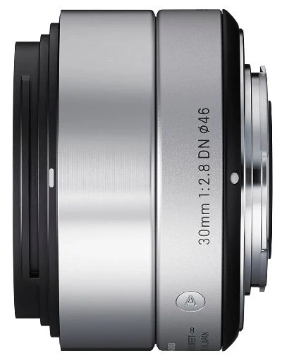 Sigma Art 30mm 2.8 DN für Micro-Four-Thirds silber