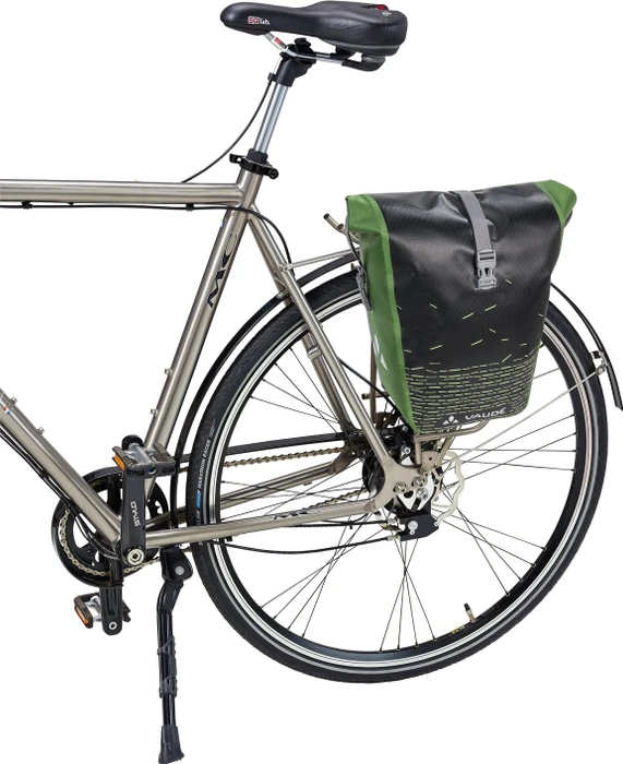 Vaude Aqua Back Print Single Gepäcktasche schwarz/grün