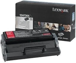 Lexmark Toner 12A7305 schwarz hohe Kapazität