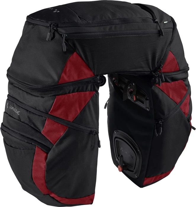 Vaude Karakorum Pro Gepäcktasche black/carmine