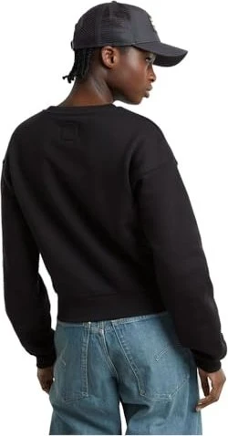 G-Star Circle Graphic Loose Sweatshirt dark black (Damen)