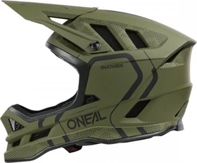 O'Neal Blade Polyacrylite Strike Fullface-Helm oliv/black