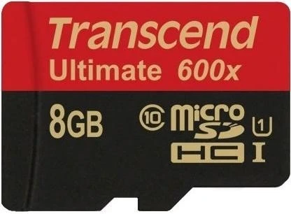 Transcend Ultimate R90/W25 8GB Kit, UHS-I, Class 10
