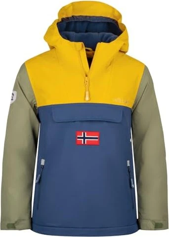 Trollkids Kirkenes Anorak golden yellow (Junior)