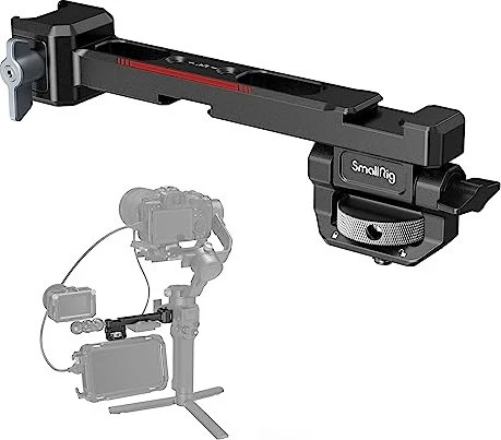 SmallRig Monitorhalterung mit NATO-Klemme für DJI RS 2, RSC 2