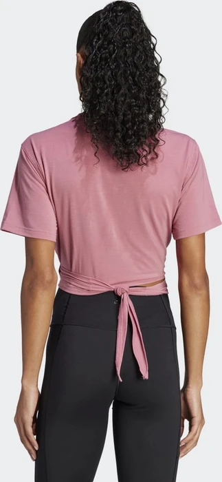 adidas Yoga Studio Funktionsshirt kurzarm pink strata (Damen)