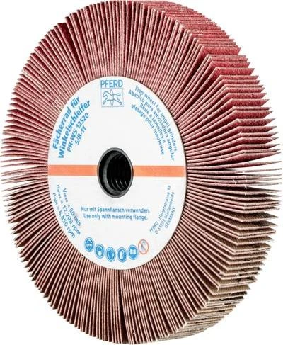 Pferd FR WS 12520 5/8-11 CO-COOL 120 Lamellenschleifwalze K120, 125x20mm, 2 Stück