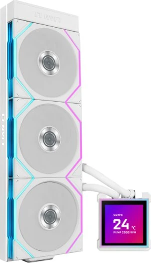 Lian Li HydroShift II LCD-S 360TL, weiß
