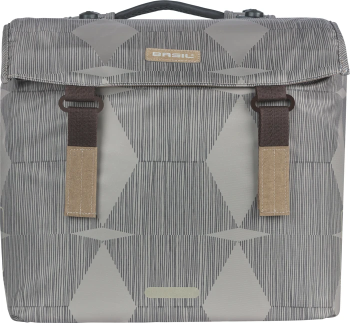Basil Elegance Doppeltasche MIK Gepäcktasche chateau taupe