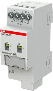 ABB SA/S2.6.2.2 Schaltaktor 2-fach, 230V, 6A, 2TE REG, Schaltaktor
