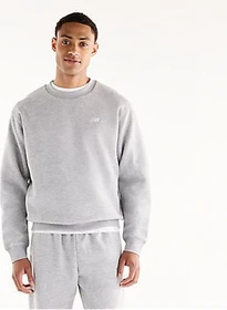 New Balance Sport Essentials Fleece Sweatshirt athletic grey/white (Herren)