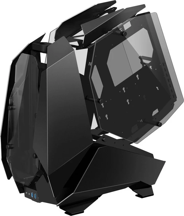 Jonsbo Mod5, schwarz, Glasfenster