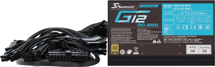 Seasonic G12 GC 850W, ATX