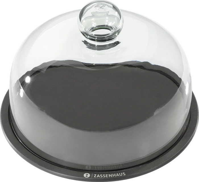 Zassenhaus Comfort Plus Käseglocke mit Glasdeckel 23cm