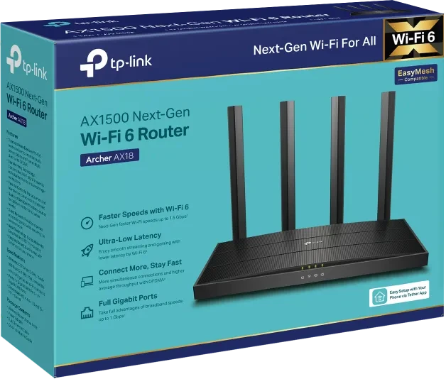 TP-Link Archer AX18, AX1500