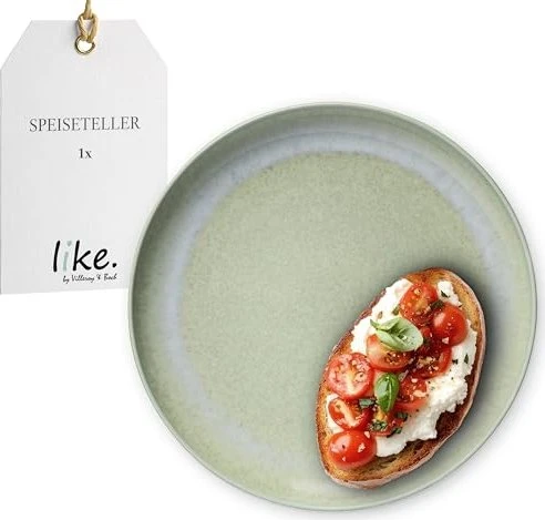 like by Villeroy & Boch Perlemor Alga Speiseteller 27cm