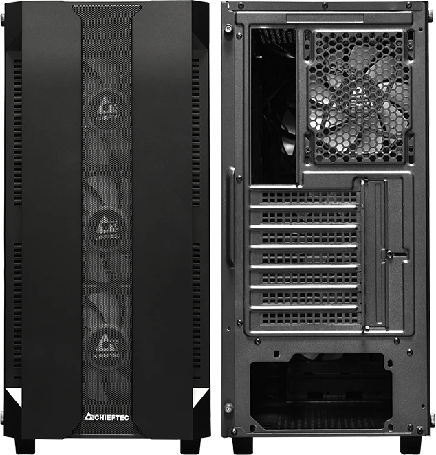 Chieftec Gamer GS-01B Hunter, Glasfenster