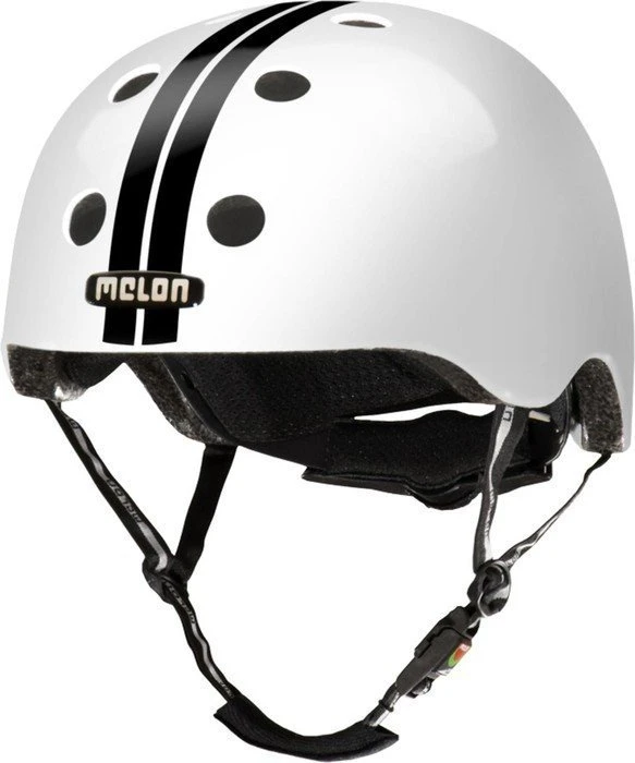 Melon Urban Active Helm straight black white