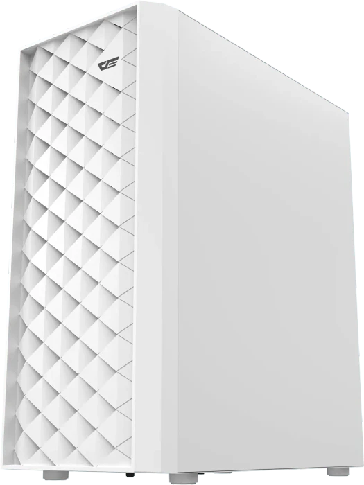 DarkFlash DK351 White, Glasfenster