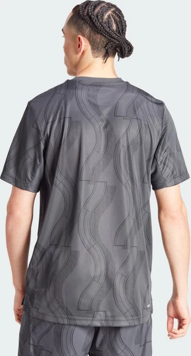 adidas Club Tennis Graphic Funktionsshirt kurzarm carbon/black (Herren)