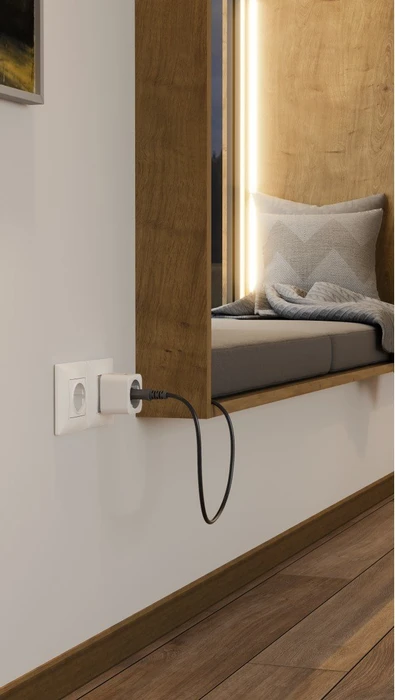 Hama Smart Plug, 3680W, Typ F, Smart-Steckdose