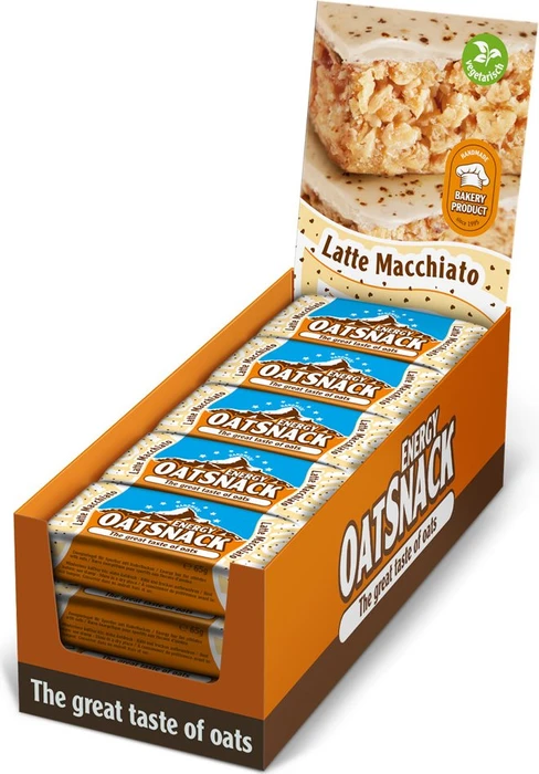 OatSnack Energy Bar Latte Macchiato 970g (15x 65g)