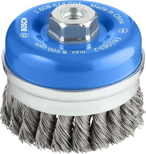 Bosch Professional Heavy for Metal Topfbürste gezopft, 90mm, 1 Stück