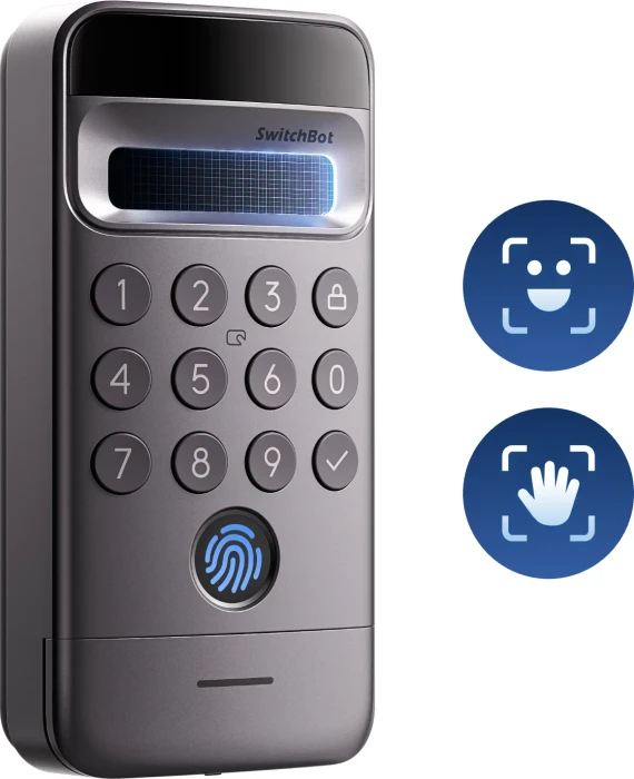 SwitchBot Keypad Vision Pro, grau