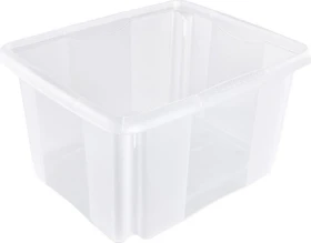 Keeeper Emil Aufbewahrungsbox, 24l, transparent