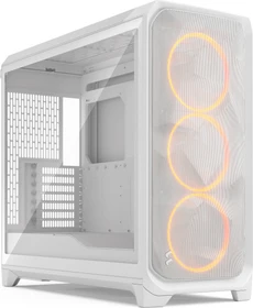 Fractal Design Meshify 3 XL RGB White TG Clear Tint, weiß, Glasfenster (FD-C-MES3X-06)