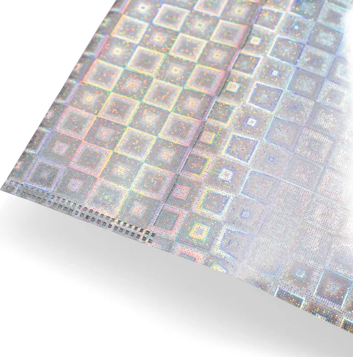 Herma Heftschoner Glamour, A4, silber