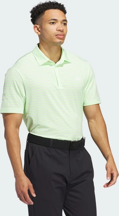 adidas Ultimate365 Mesh Print Poloshirt kurzarm green spark/crystal jade (Herren)