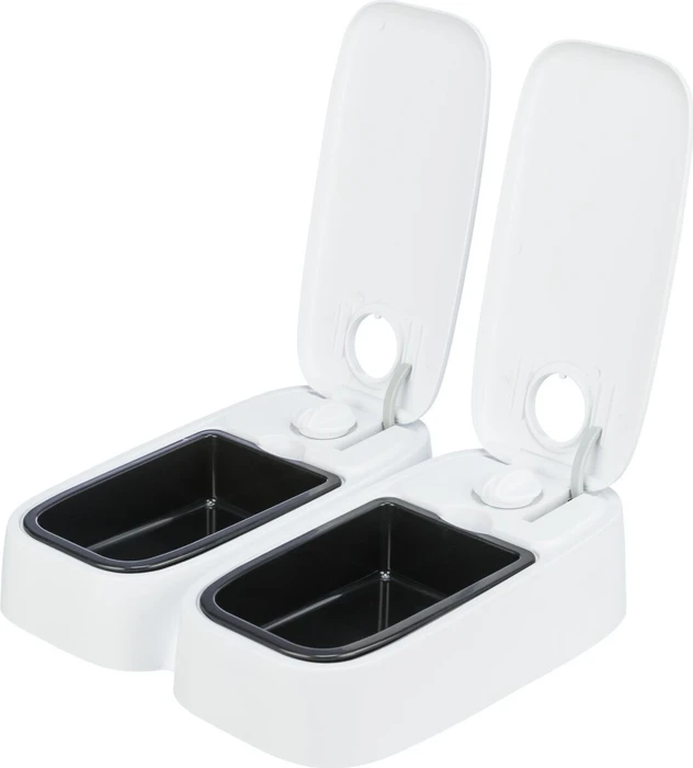 Trixie TX2 Futterautomat, zwei Mahlzeiten, Timer, Coolpack