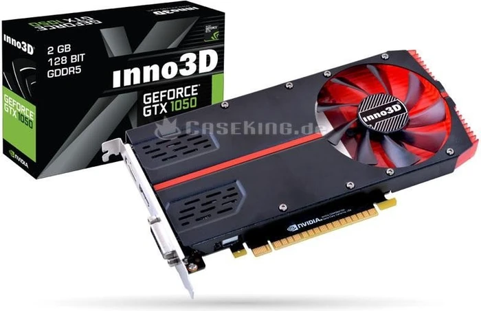 INNO3D GeForce GTX 1050 Compact Single Slot, 2GB GDDR5, DVI, HDMI, DP