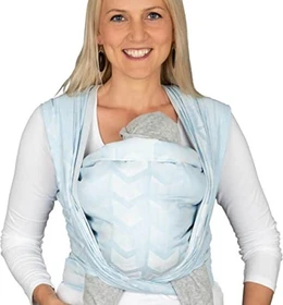 Hoppediz Amsterdam Babytragetuch aqua, 460cm
