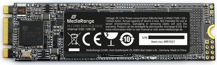 MediaRange MR102x SSD SATA, M.2