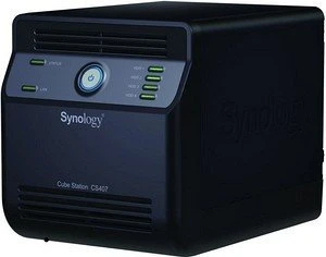 Synology CubeStation CS-407, 128MB RAM, 1x RJ-45 1000Base-T, 2x USB-A 2.0